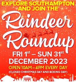 Southampton's free family walking trail: Reindeer Roundup
