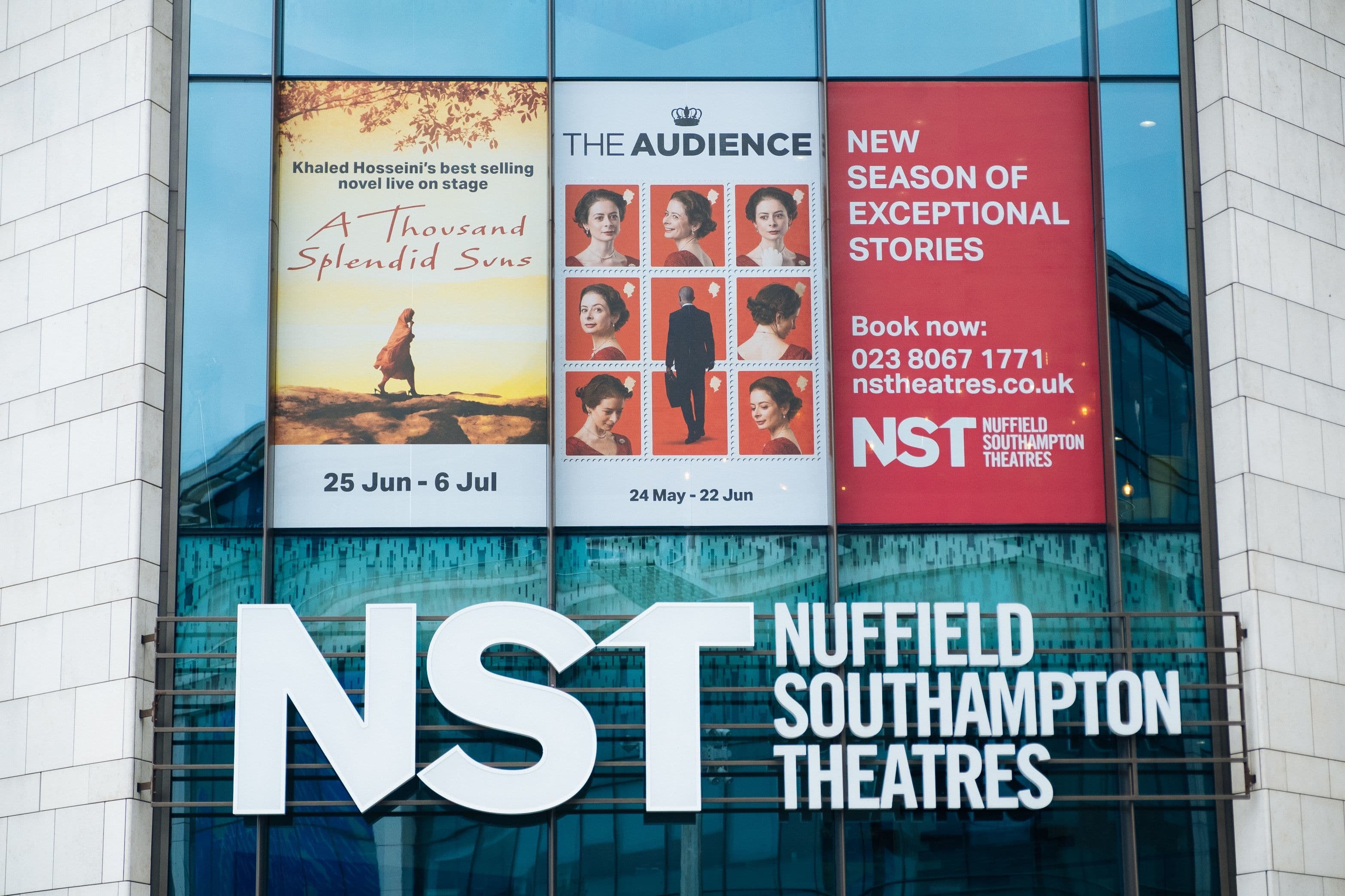 exterior of Nuffield Southampton Theatres