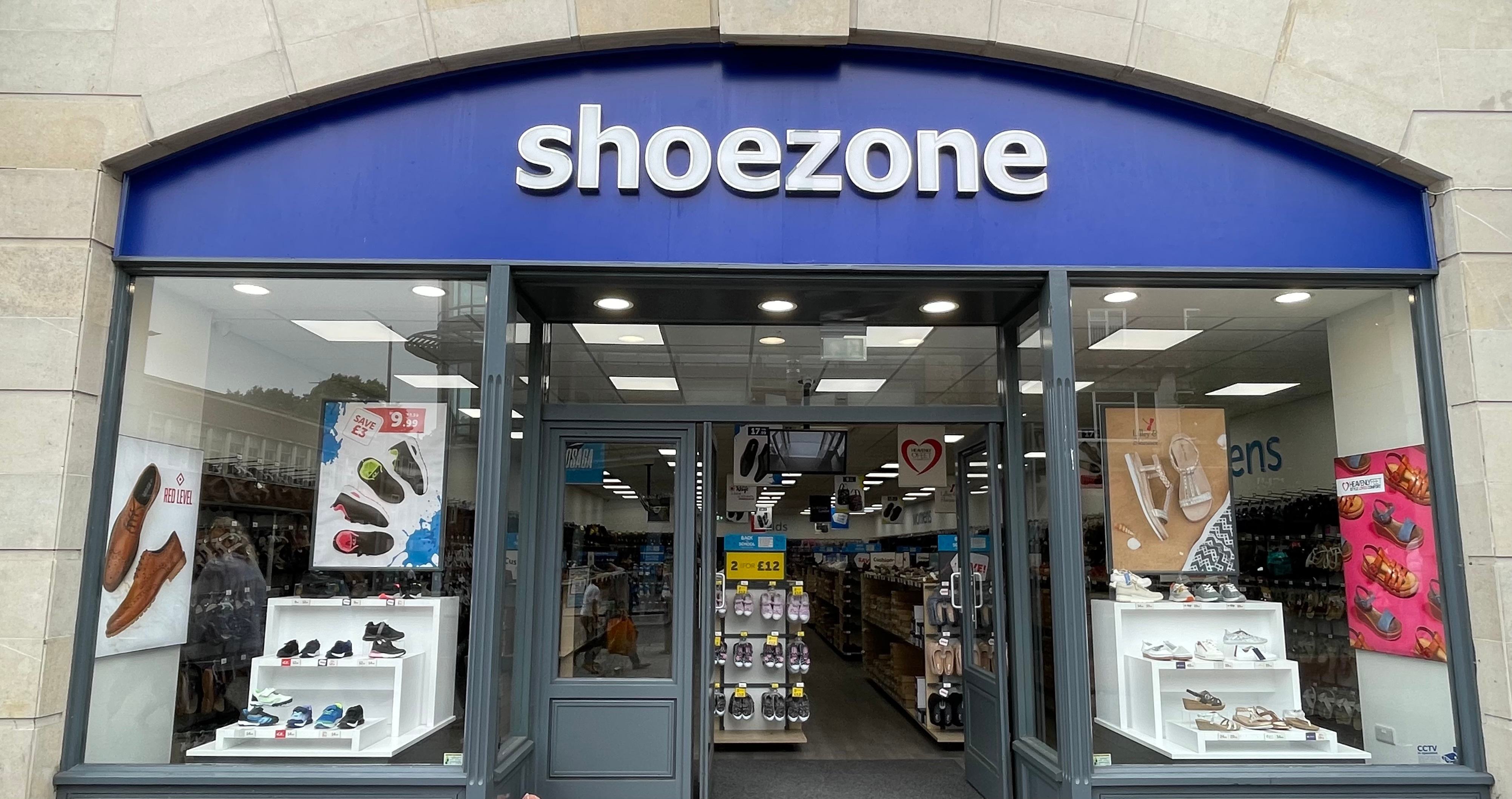 Shoezone storefront