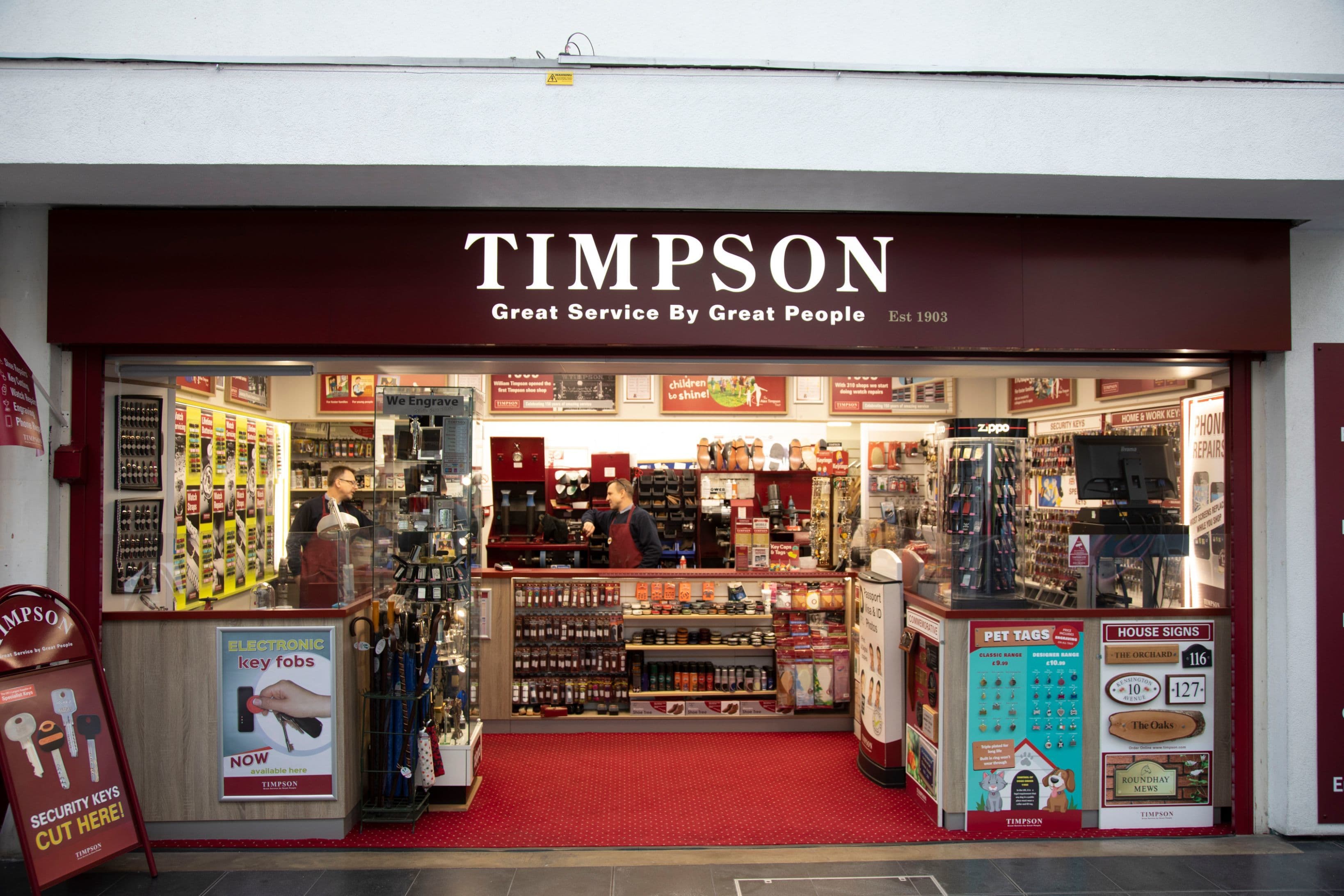 Timpsons (Bar St)