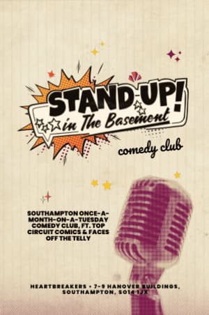 Stand Up in the Basement Comedy - Hal Cruttenden  Paul Cox Event Time