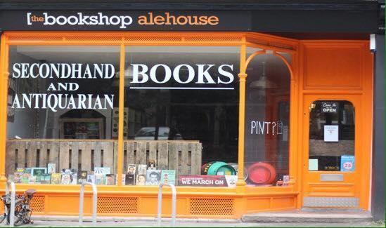 The exterior of the Bookshop Alehouse