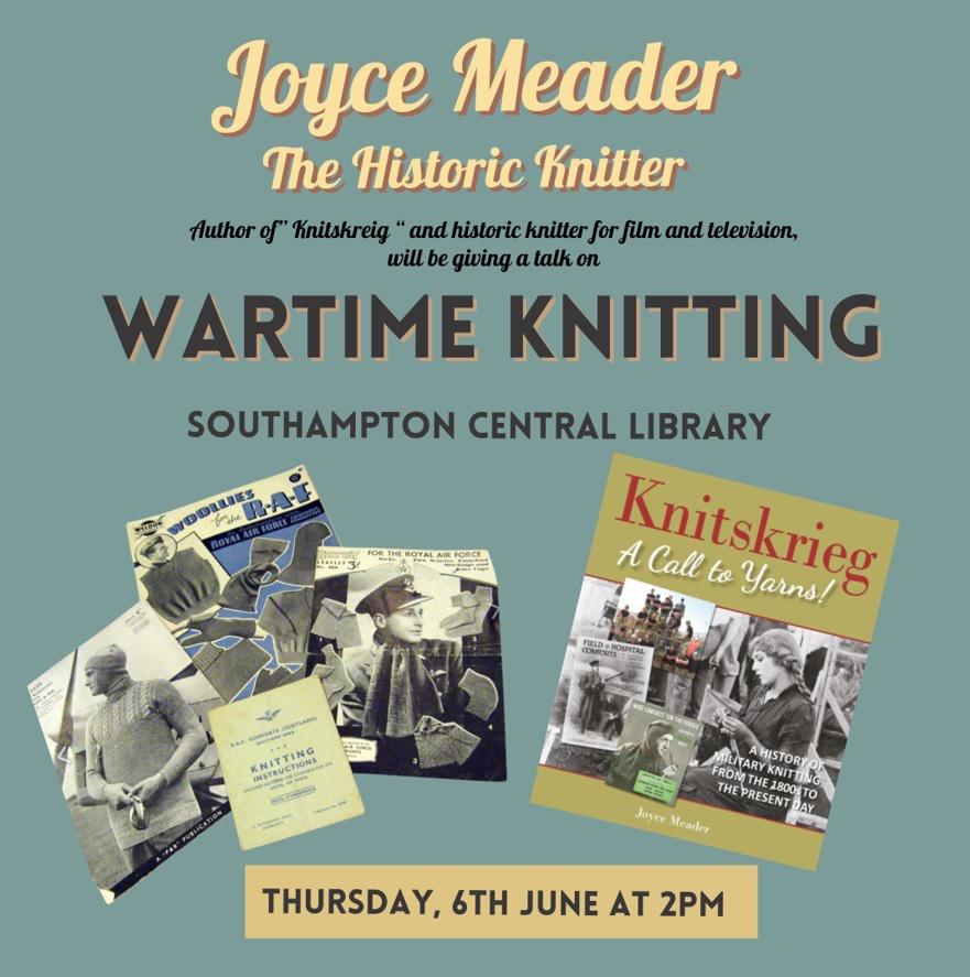 D Day wartime knitting