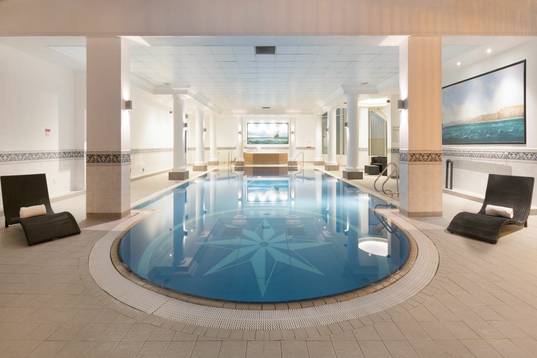 Swimming pool inside Leonardo Royal Hotel Southampton Grand Harbour