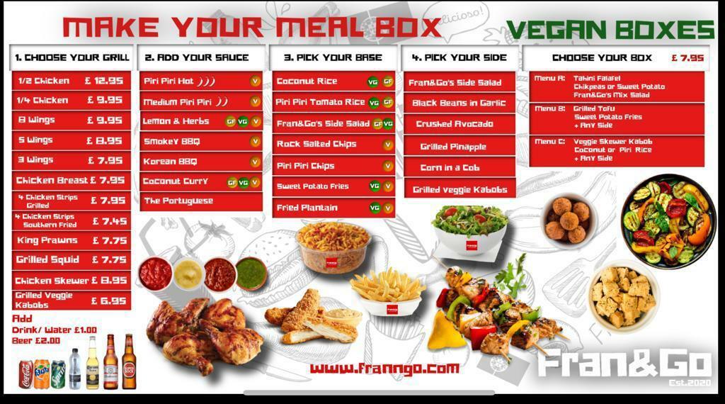 Promotional image for Fran & Go meal boxes